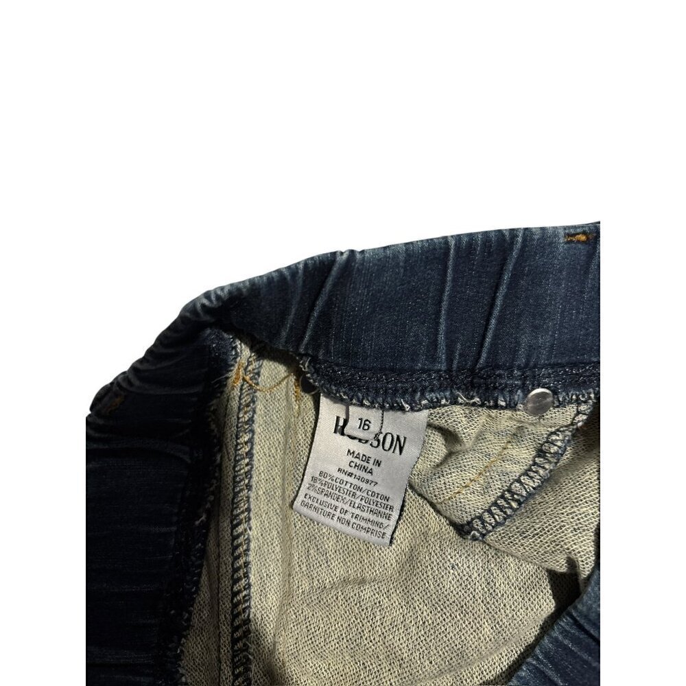 Hudson Girls Slim Leg Pull up Jeans - Picture 3 of 6